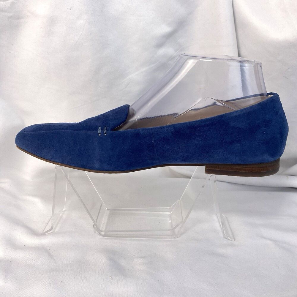 Vince Camuto Prenten Women’s Blue Suede Slip-On Flats Size 8M EUR 38.5 - Picture 4 of 10
